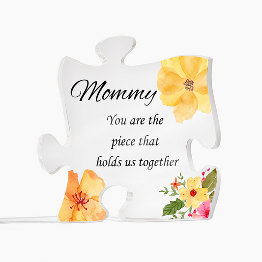 ACRYLIC PUZZLE PIECE FOR MOM