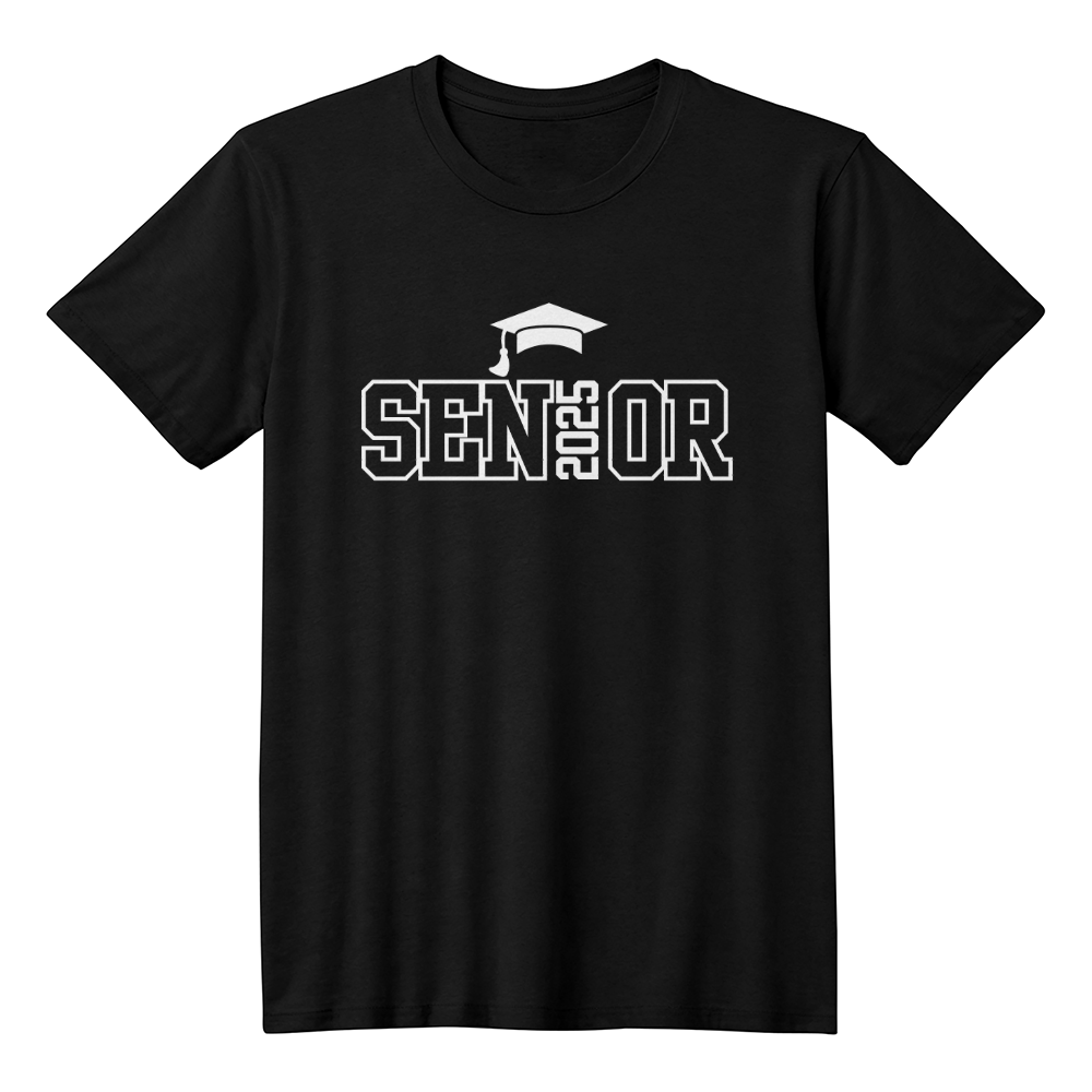 BLACK GRADUATION 2025 T-SHIRT UNISEX