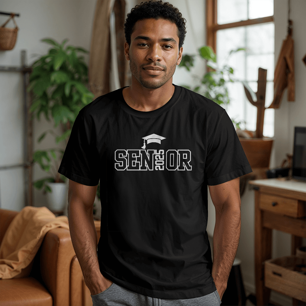 BLACK GRADUATION 2025 T-SHIRT UNISEX